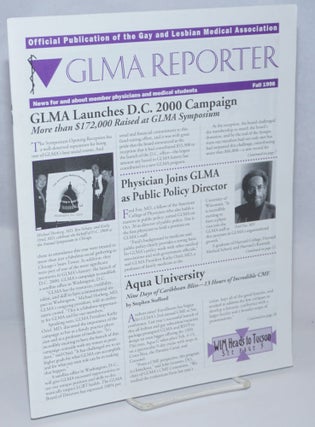 Cat.No: 243190 GLMA Reporter: news for and about member physicians and medical students;...
