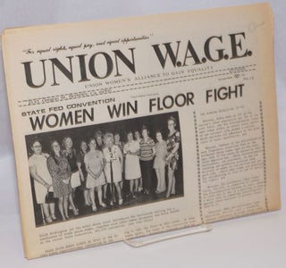 Cat.No: 243210 Union W.A.G.E.: Union Women's Alliance to Gain Equality; Number 13,...
