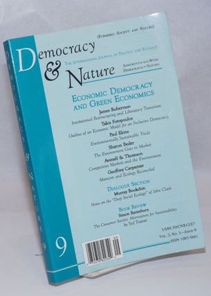 Cat.No: 243377 Democracy & Nature: The International Journal of Politics and Ecology;...