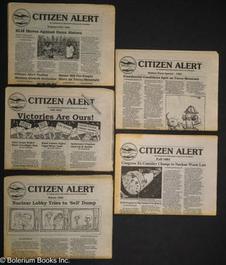 Cat.No: 243390 Citizen Alert: An Independent Information Service for Nevadans [5 issues]....