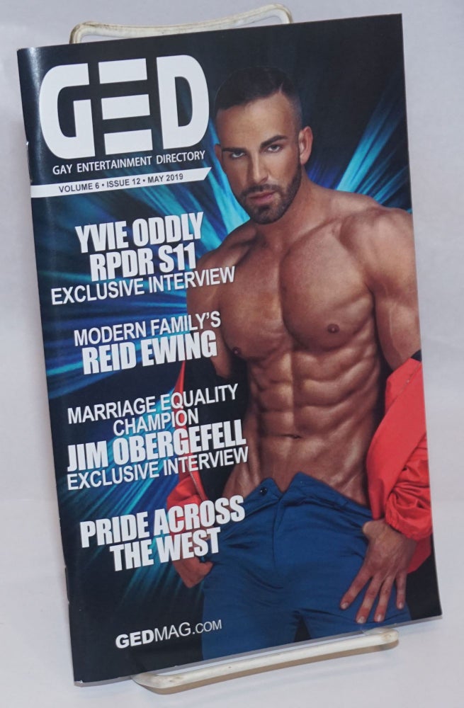 Cat.No: 243688 GED: Gay Entertainment Directory vol. 6, #12, May, 2019: Yvie Oddly RPDR S11 Interview. Michael Westman.