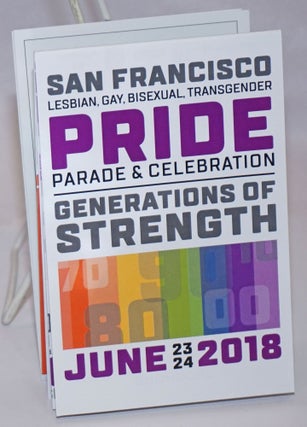 Cat.No: 243695 San Francisco LGBT Pride Parade & Celebration: [brochure & map]...
