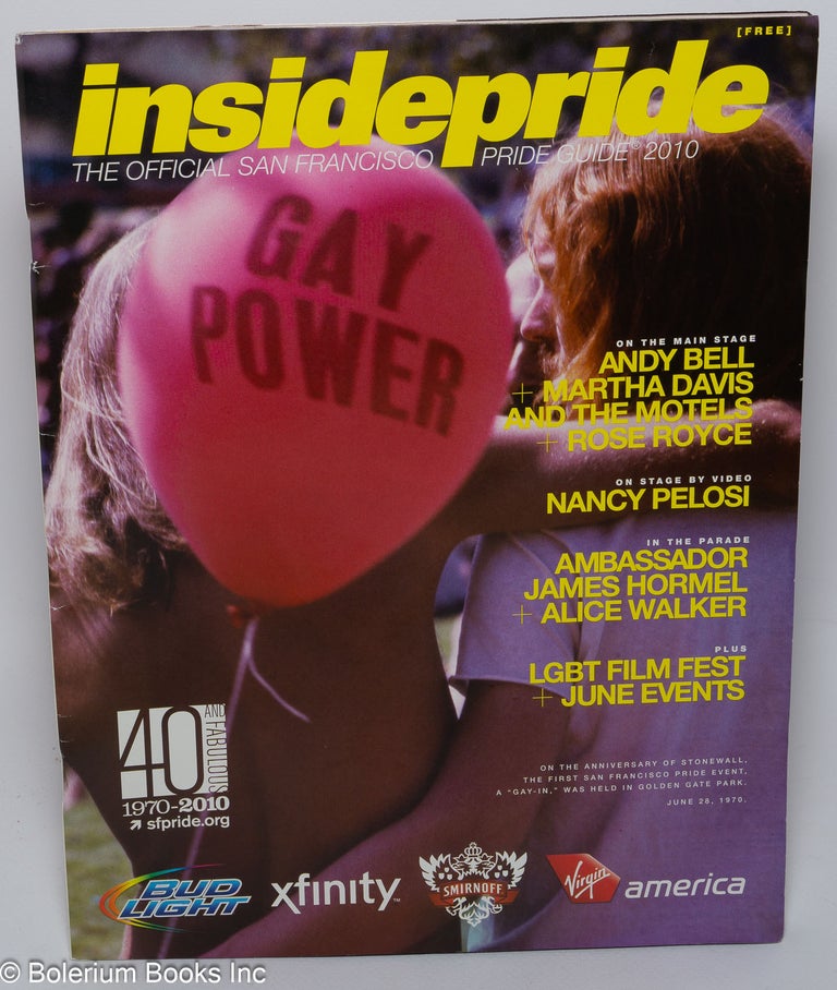 Cat.No: 243712 Inside Pride: the official guide to San Francisco LGBT Pride