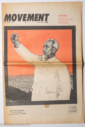 Cat.No: 243932 The Movement: Vol. 5, No. 9, October 1969. Joseph Blum, Arlene Eisen...