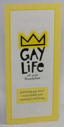 Cat.No: 243937 Gay Life: SF AIDS Foundation promotoing gay men's sexual health and...