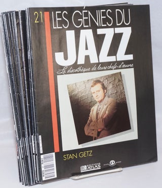 Les Genies du Jazz, La discotheque de leurs chefs-d'oeuvre; nos. 1-14, 19-24, 33-38, 40-50, plus two (2) unnumbered issues [totaling 39 unduplicated issues]