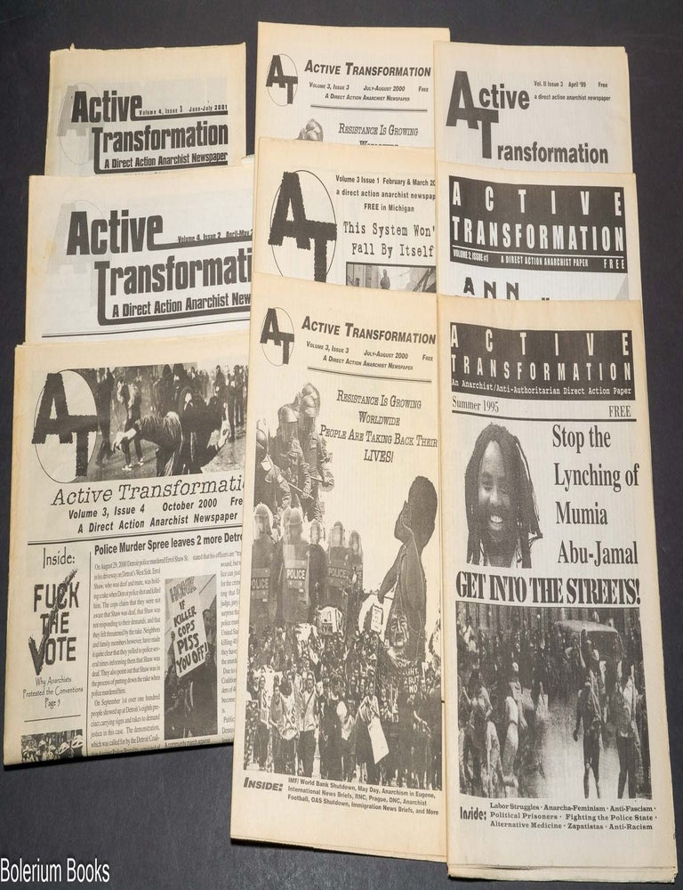 Cat.No: 244489 Active Transformation: a direct action anarchist newspaper [9 issues]