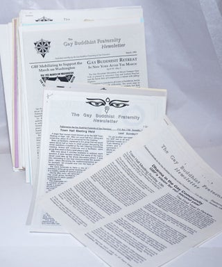 Cat.No: 244492 The Gay Buddhist Fraternity Newsletter: [34 issue broken run