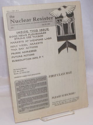 Cat.No: 244540 The Nuclear Resister: Information About and Support for Imprisoned...