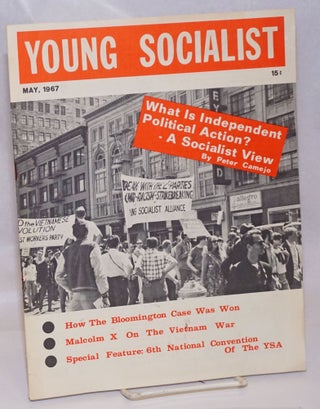 Cat.No: 244618 Young socialist, volume 10, number 4 (75), May 1967. Young Socialist Alliance