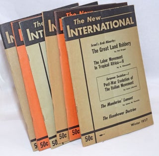 Cat.No: 244747 The New International [6 issues]. Max Shachtman, ed
