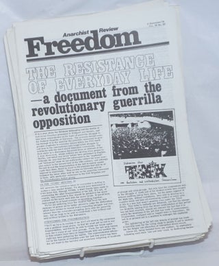 Freedom's Anarchist Review / Freedom: Anarchist Review [133 issues]