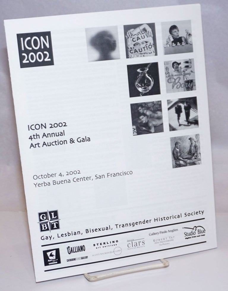 Cat.No: 244807 ICON 2002: 4th annual art auction & gala October 4