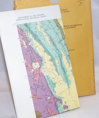 Geologic Map of the Wilbur Springs Quadrangle, Colusa and Lake Counties, California [with two booklets] California Index to topographic and other Map Coverage [and] California Catalog of topographic and other Published Maps, Companion publication to the California Index [etc, as above]