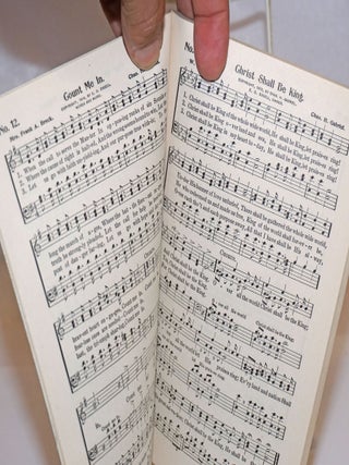 The Anti-Saloon League song book