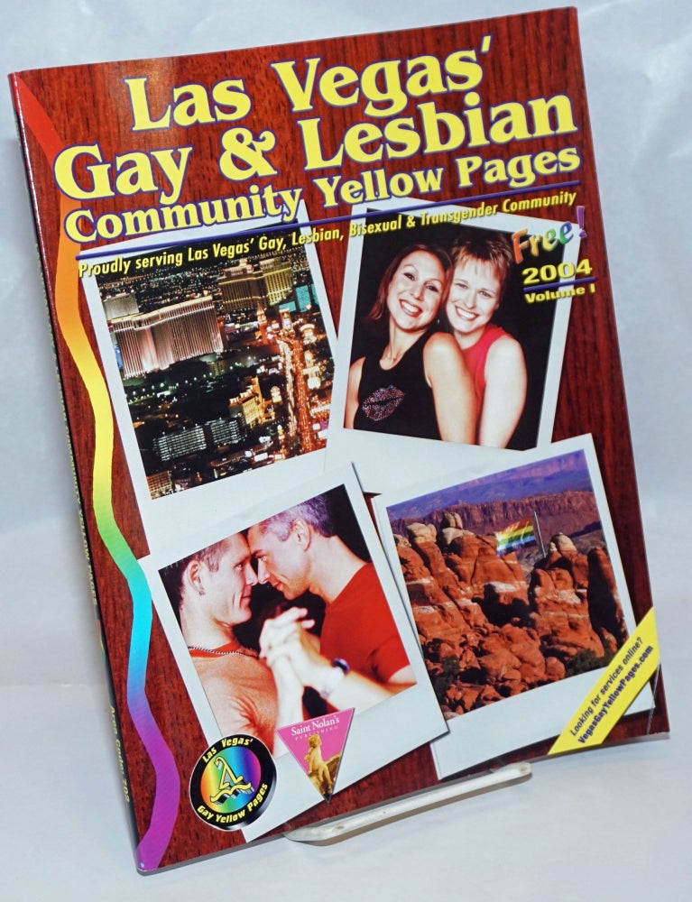 Cat.No: 245072 Las Vegas' Gay & Lesbian Community Yellow Pages vol. 1