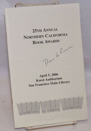 Cat.No: 245139 25th annual Northern California Book Awards [program booklet signed by...