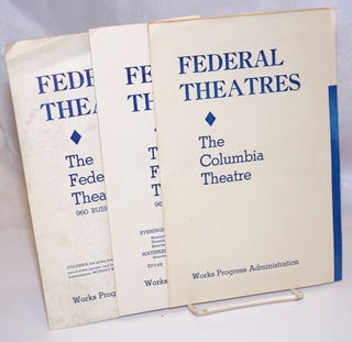 Cat.No: 245278 Federal Theatres programs [3 programs