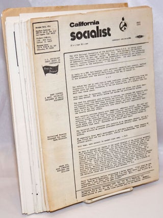 Cat.No: 245353 California Socialist [28 issues