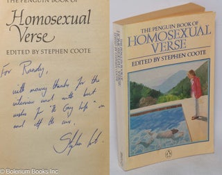 Cat.No: 245501 The Penguin Book of Homosexual Verse. Stephen Coote