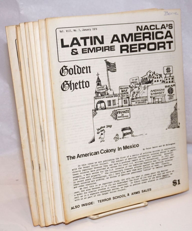 Cat.No: 245562 NACLA'S Latin America and empire report [10 issues]