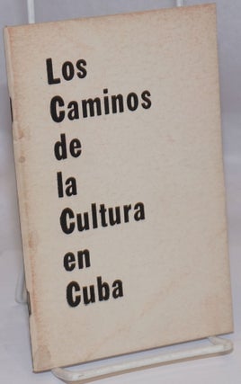 Cat.No: 245797 Los caminos de la cultura en Cuba. Fidel Castro