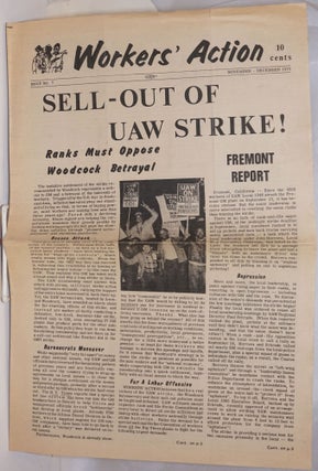 Cat.No: 246205 Workers' Action: Issue no. 7 (November-December 1970). Committee for a....