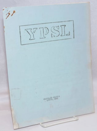 Cat.No: 246252 YPSL: Cleveland Chapter, August 1963. Cleveland Chapter Young People's...