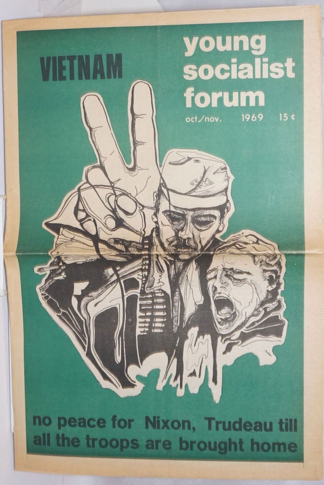 Cat.No: 246717 Young Socialist Forum: Vol. 6 No. 8 (41), October-November 1969. Jacquie Henderson.