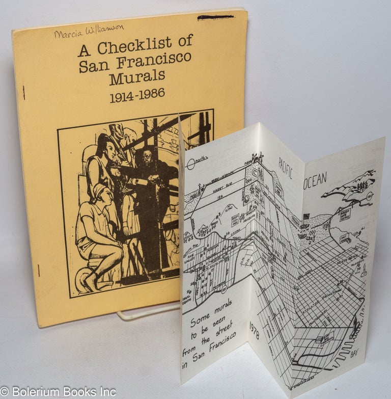 Cat.No: 24689 A checklist of San Francisco murals: 1914-1986. Tim Drescher, eds Victoria Scarlett.