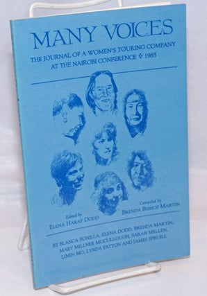 Cat.No: 246981 Many voices; the journal of a women's touring company at the Nairobi...