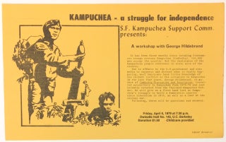 Cat.No: 247042 Kampuchea - a struggle for independence. SF Kampuchea Support Committee...