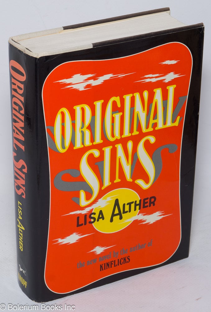 Cat.No: 247344 Original Sins: a novel. Lisa Alther.