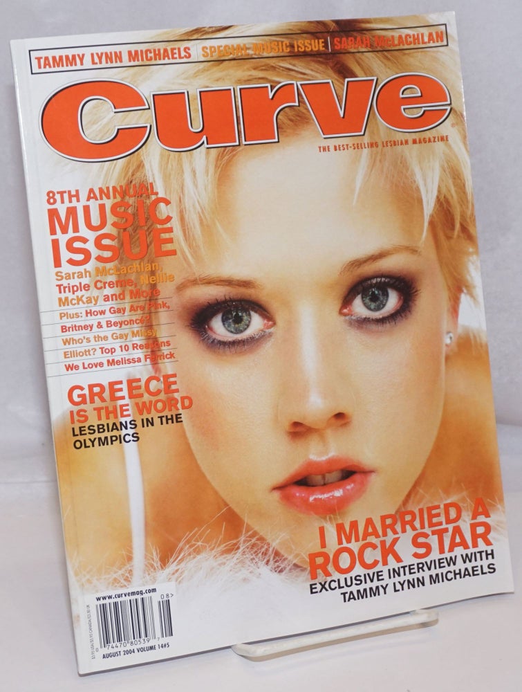 Cat.No: 247382 Curve: the best-selling lesbian magazine; vol. 14, #4, June 2004; Charlize Theron: making a Monster. Frances R. Stevens, Charlize Theron publisher, Dianne Anderson-Minhall, Giselle Kovac, Rosie Jones.