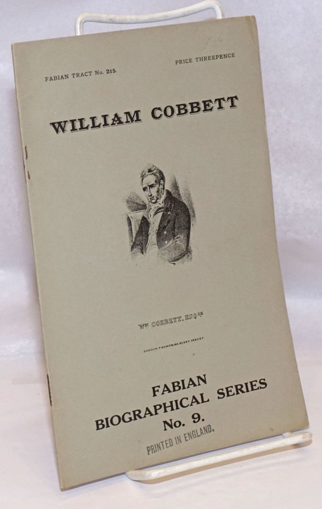Cat.No: 247477 William Cobbett. G. D. H. Cole.
