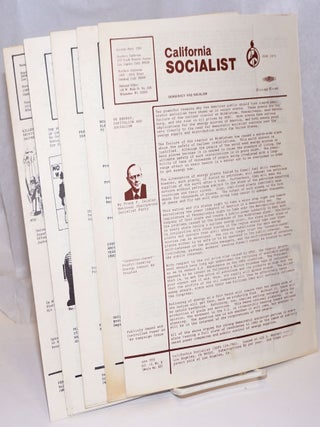 Cat.No: 247568 California Socialist [fourteen issues