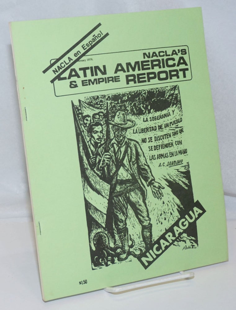 Cat.No: 247792 NACLA en Espanol: NACLA's Latin America & Empire Report: Nicaragua. NACLA.