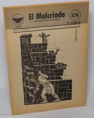 El Malcriado: "The voice of the Farm Worker" In English