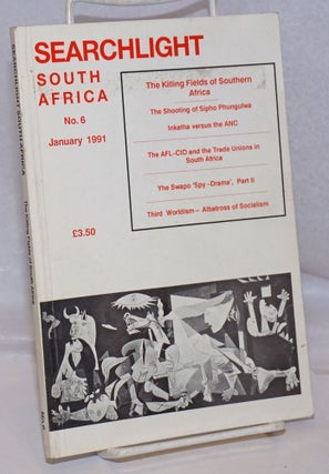 Cat.No: 248108 Searchlight South Africa: a Marxist journal of South African studies; no....