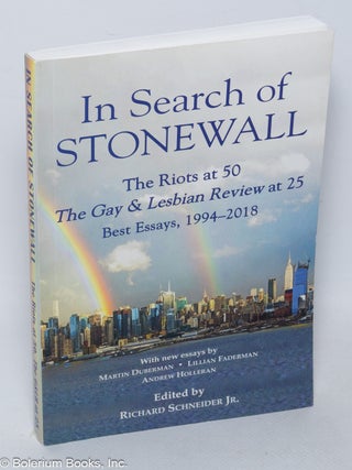 Cat.No: 248234 In Search of Stonewall: the Riots at 50, The Gay & Lesbian Review at...