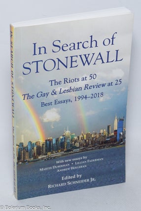 Cat.No: 248234 In Search of Stonewall: the Riots at 50, The Gay & Lesbian Review at...
