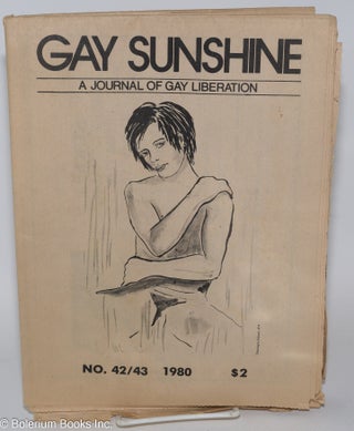 Cat.No: 248269 Gay Sunshine; a newspaper of gay liberation, #42/43: Interview with Roger...