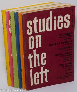 Cat.No: 248355 Studies on the left; a journal of research, social theory, and review....