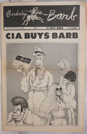 Cat.No: 248508 Berkeley Barb: vol. 9, #5 (#207) Aug 1 - 7 1969: CIA buys Barb. Allan...