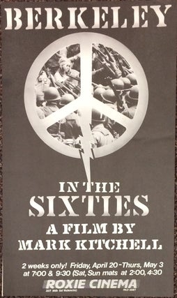 Cat.No: 248585 Berkeley in the Sixties: a film by Mark Kitchell [poster