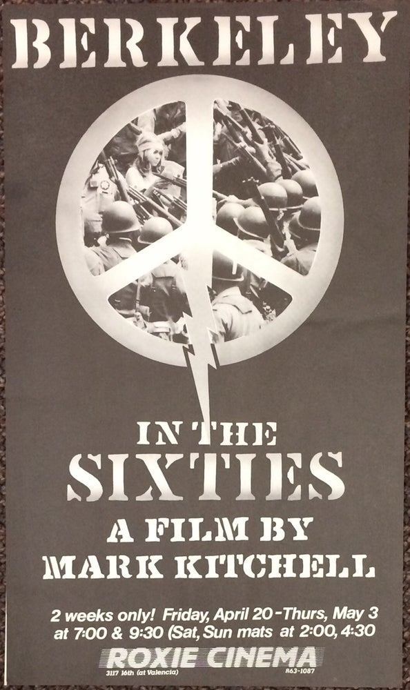 Cat.No: 248585 Berkeley in the Sixties: a film by Mark Kitchell [poster