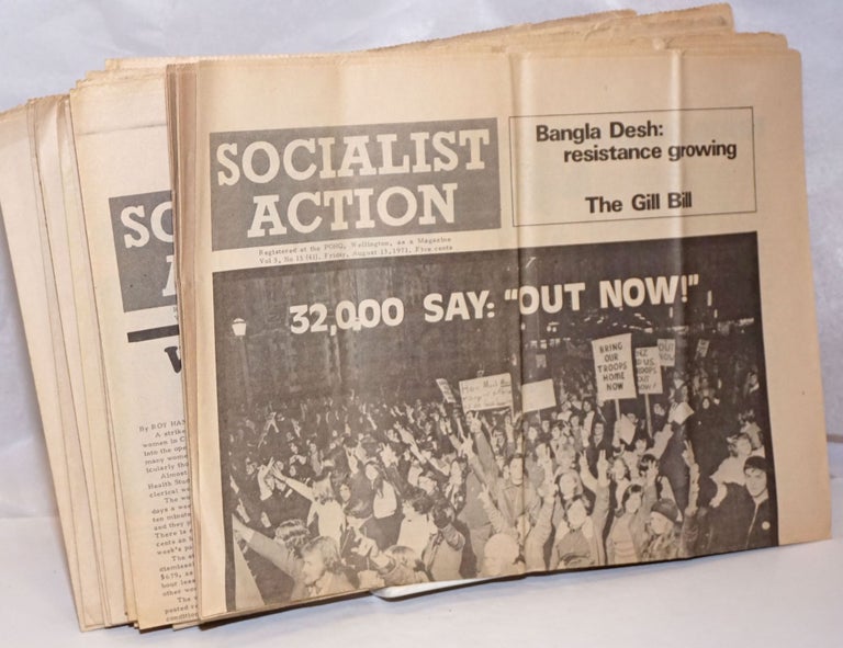 Cat.No: 248631 Socialist Action [26 issues]. Hugh Fyston.