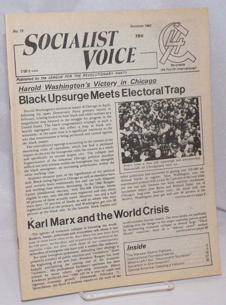 Cat.No: 248875 Socialist Voice: No. 19 (Summer 1983)