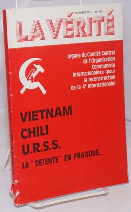 Cat.No: 248997 La Vérité: Organe du Comite Central de l'Organisation Communiste...