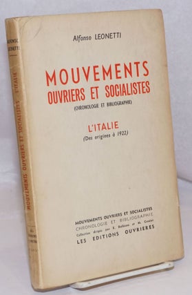 Cat.No: 249173 Mouvements Ouvriers et Socialistes (Chronologie et Bibliographie). ...